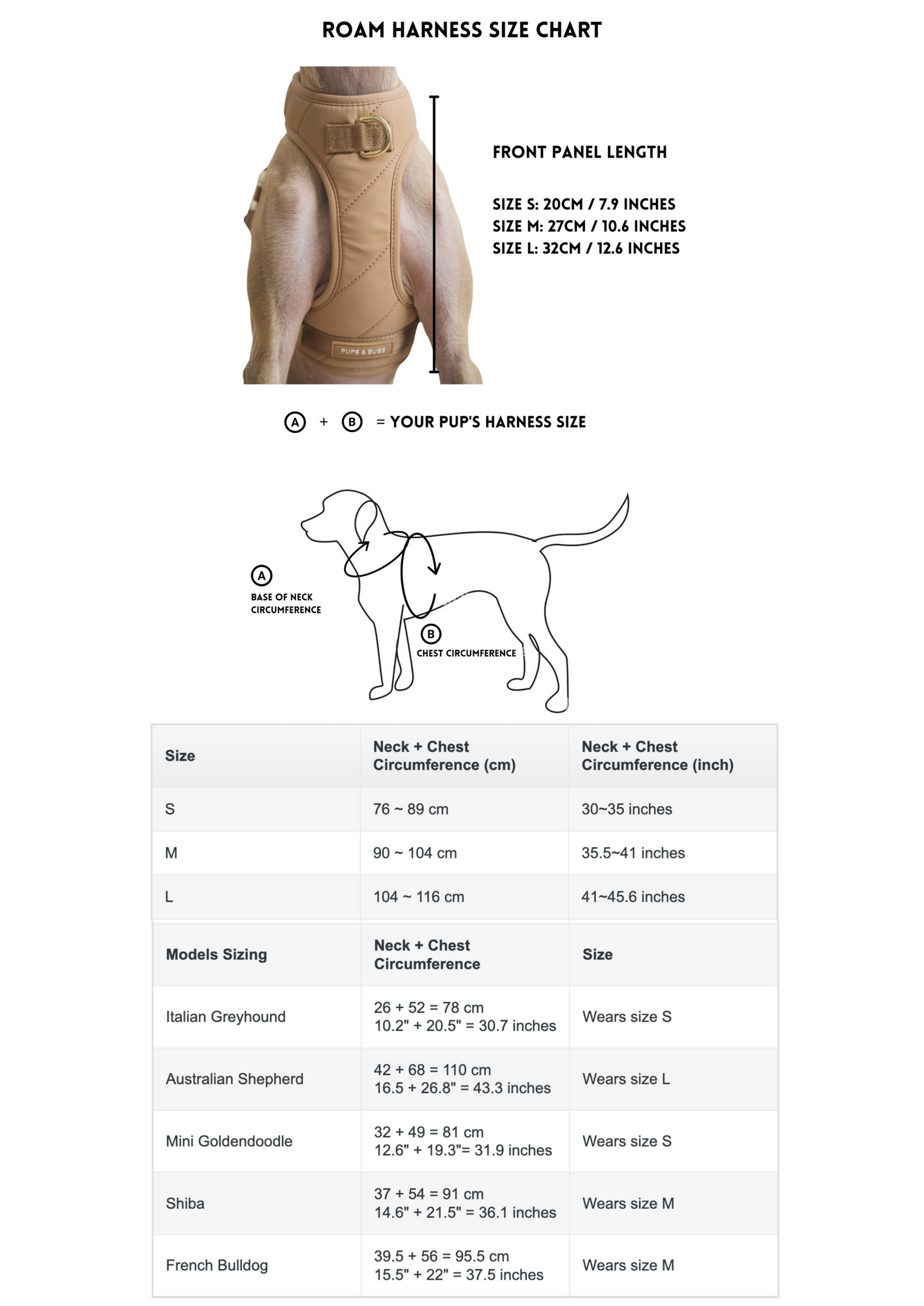 Roam Luxe Harness(杏色)(預購)