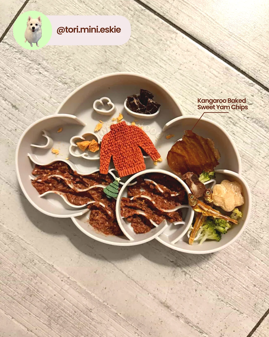 Kangaroo baked sweet yam chips 50g