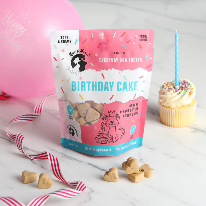 Birthday Cake Natural Dog Treats 90g