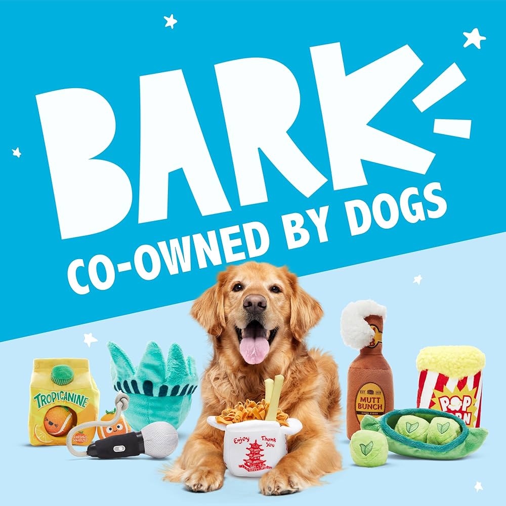 Barkbox Paula's Park Slope Pretzel Dog Toy