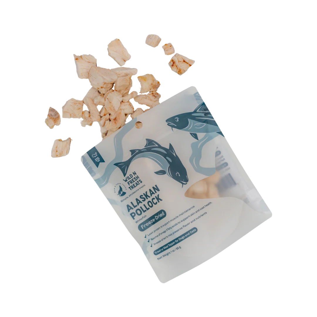 Freeze-Dried Alaskan Pollock 1oz