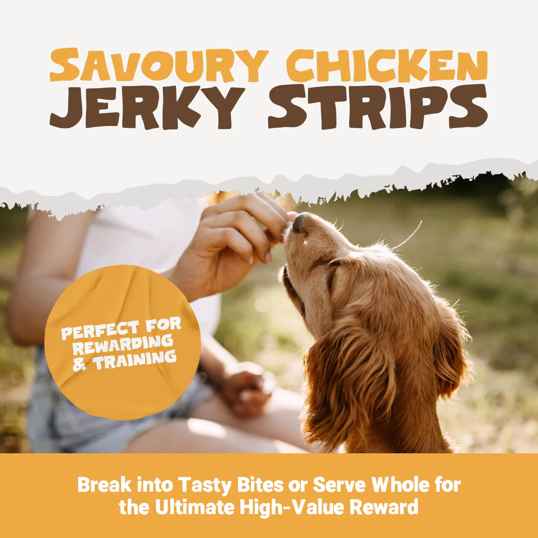 100% Natural Chicken Meat Strips 100g