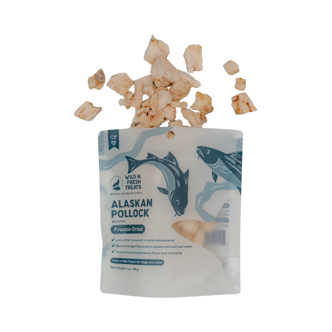 Freeze-Dried Alaskan Pollock 1oz