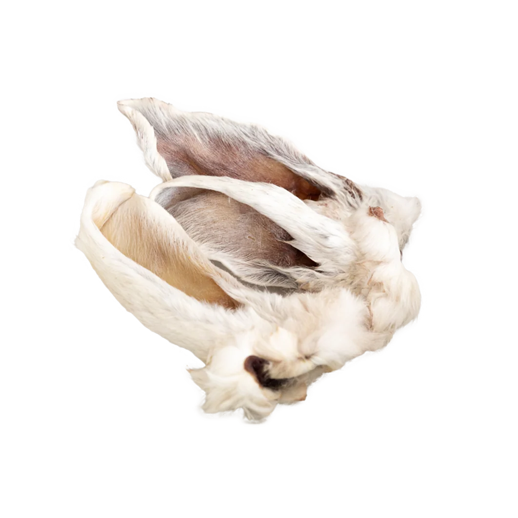 Dehydrated Rabbit Ears 6pcs