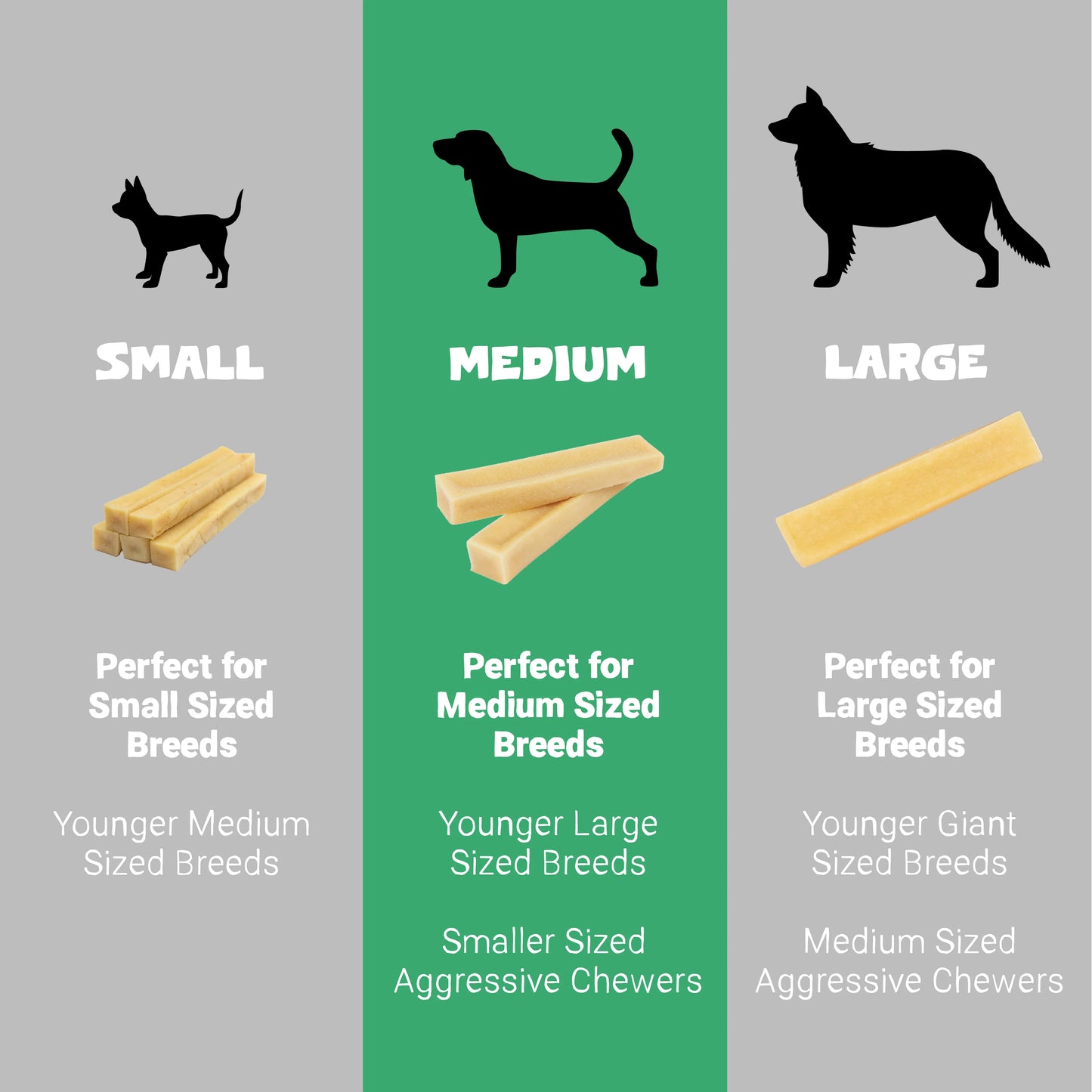 Himalayan Yak Chews Medium 3pcs