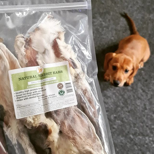 Rabbit Ears with Hair 100g
