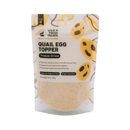Freeze-Dried Quail Egg Topper 2oz