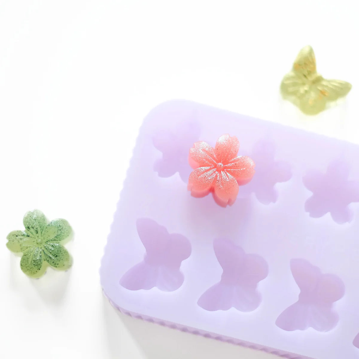 寵物專用冰模 - 蝴蝶櫻花
