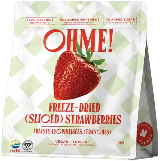 Freeze Dried Strawberries (Sliced) 46g
