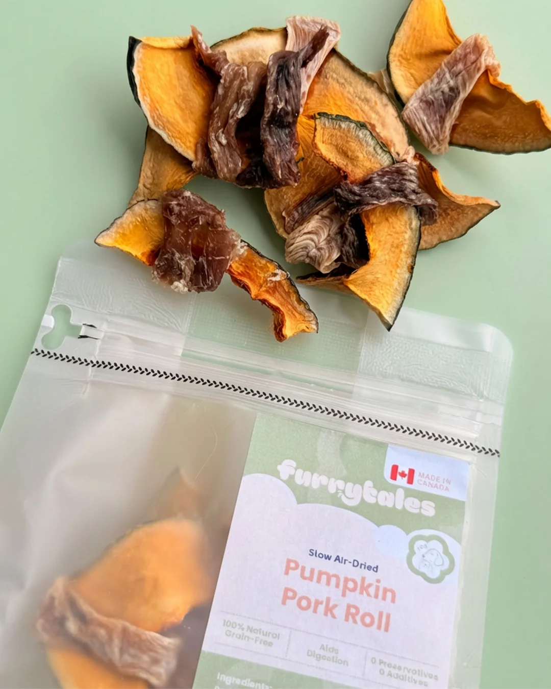 Pumpkin pork roll 60g