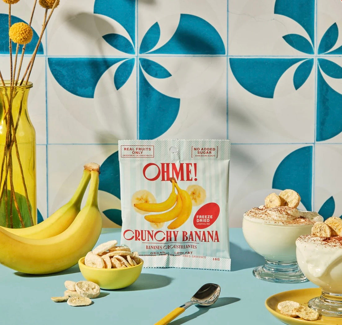 Organic Crunchy Banana 16g