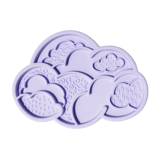 Cloud nine lick mat & lid | viola