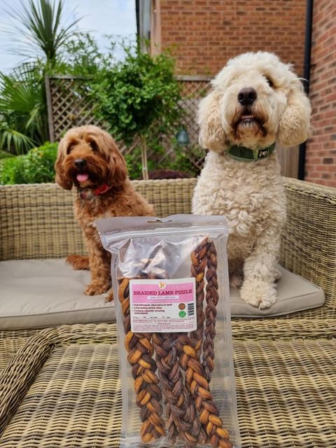 Braided Lamb Pizzle 250g