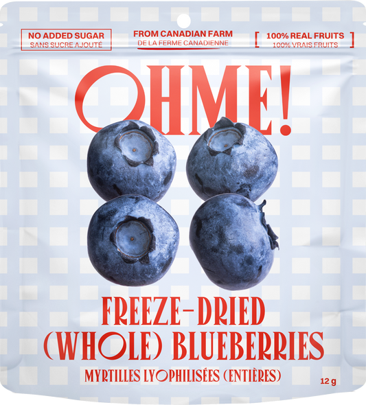 Freeze Dried Blueberries (Whole) 12g