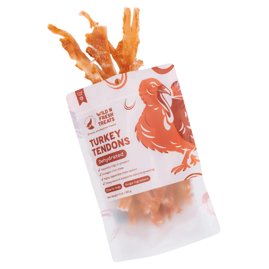 Dehydrated Turkey Tendons 3oz