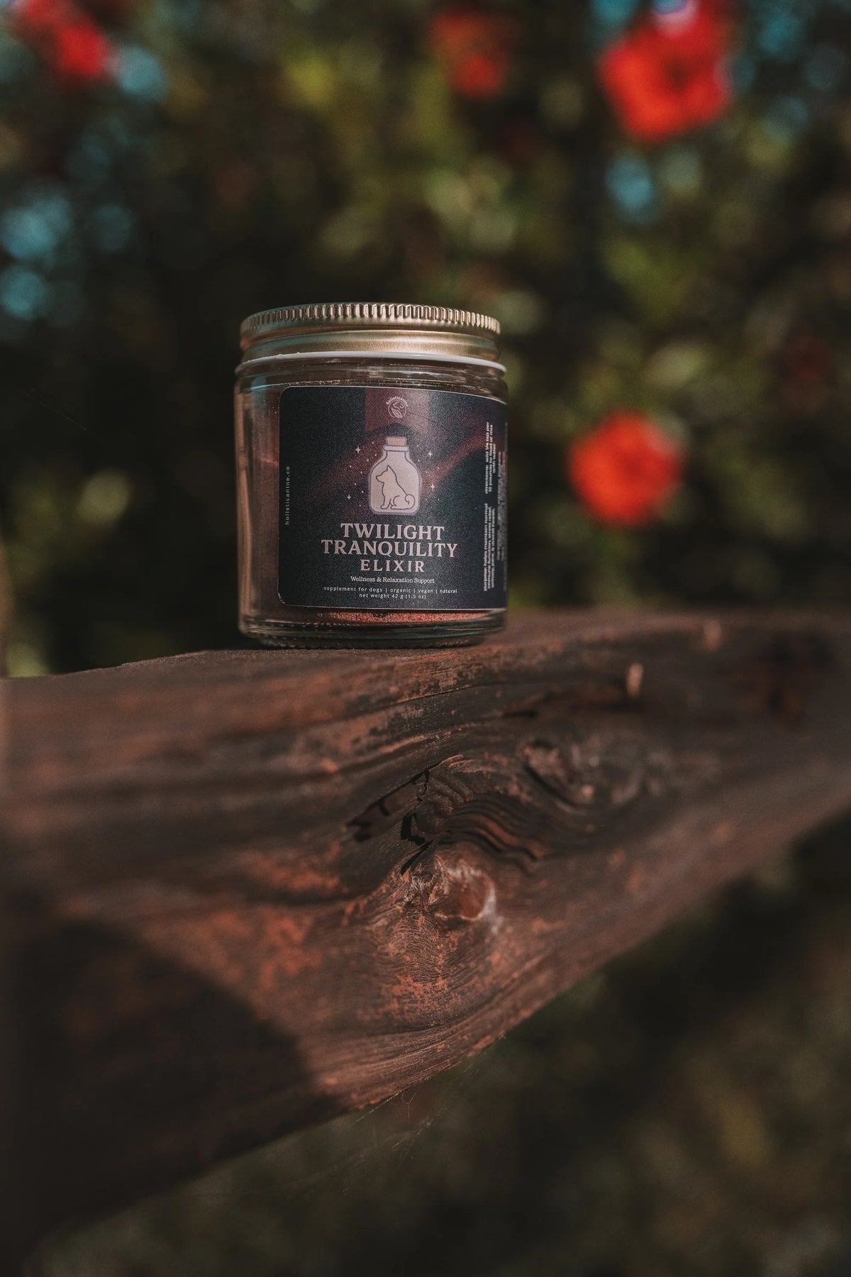 Holisticanine Organic Twilight Tranquility Elixir Supplement | Wellness & Relaxation Support