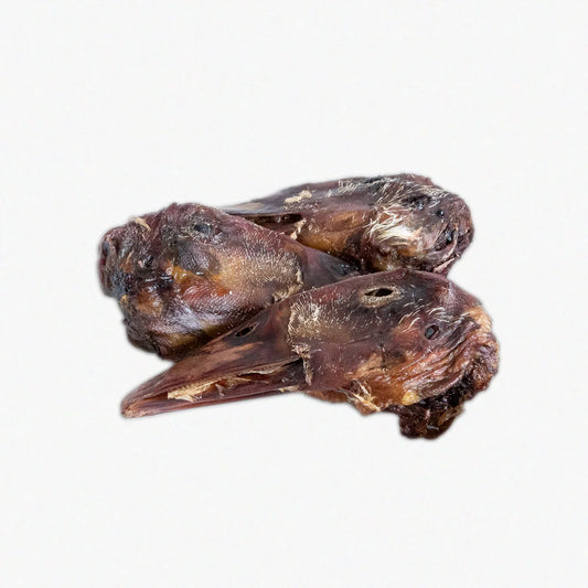 Dehydrated Duck Heads 3pcs