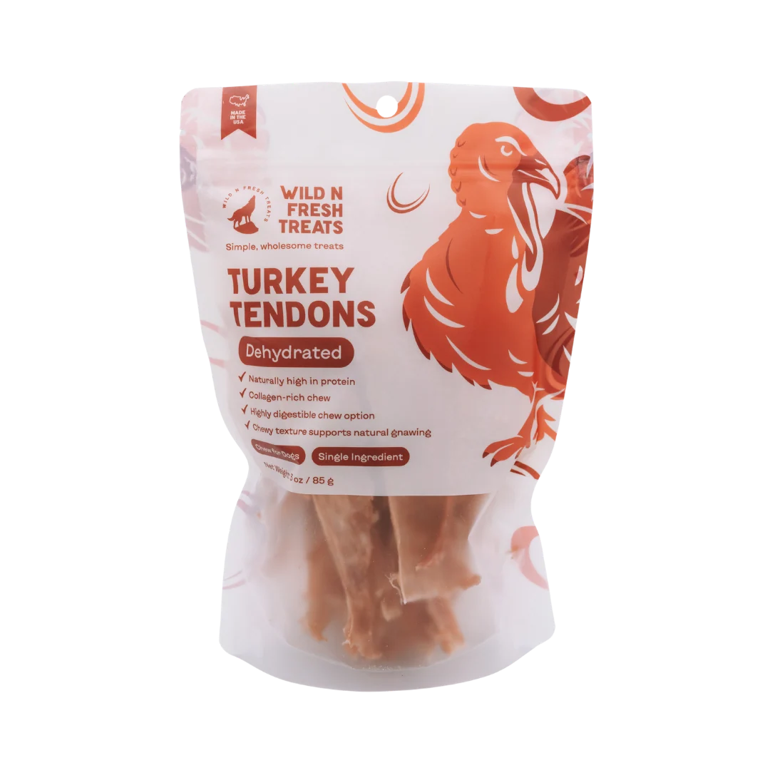 Dehydrated Turkey Tendons 3oz
