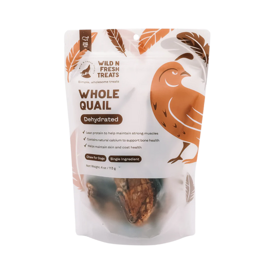 美國風乾原隻鵪鶉3隻（預購）