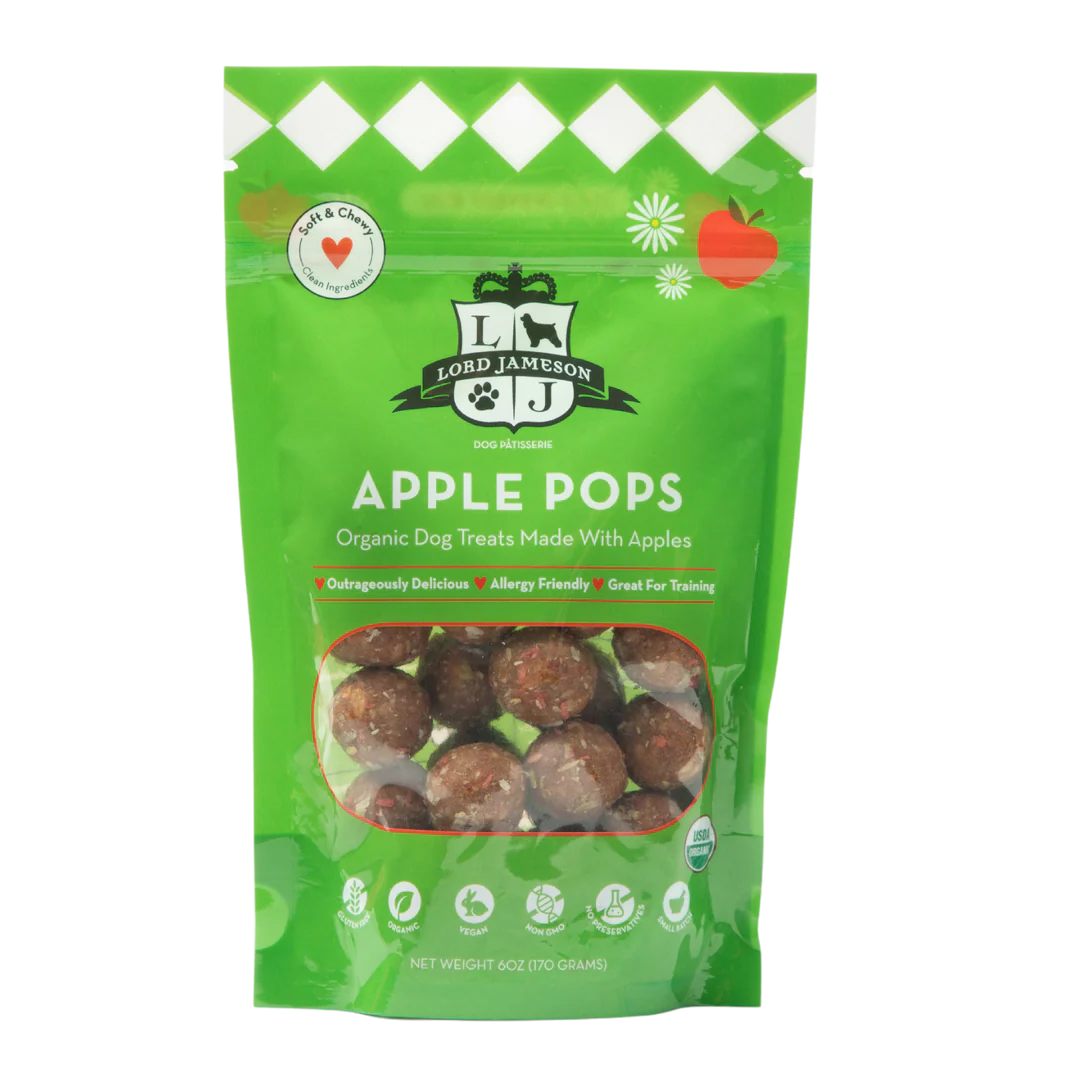 美國Lord Jameson蘋果味有機狗狗營養球 170g