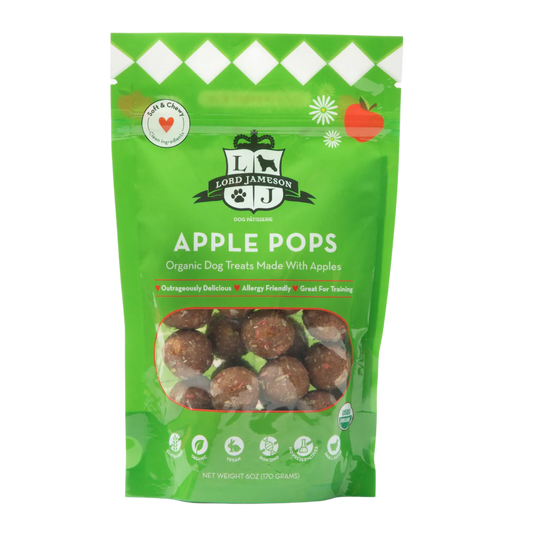 （預購) Lord Jameson蘋果味有機狗狗零食 170g
