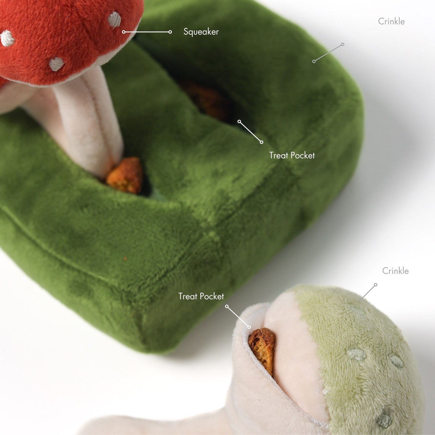 Forest Mushroom Nosework Toy（預購）