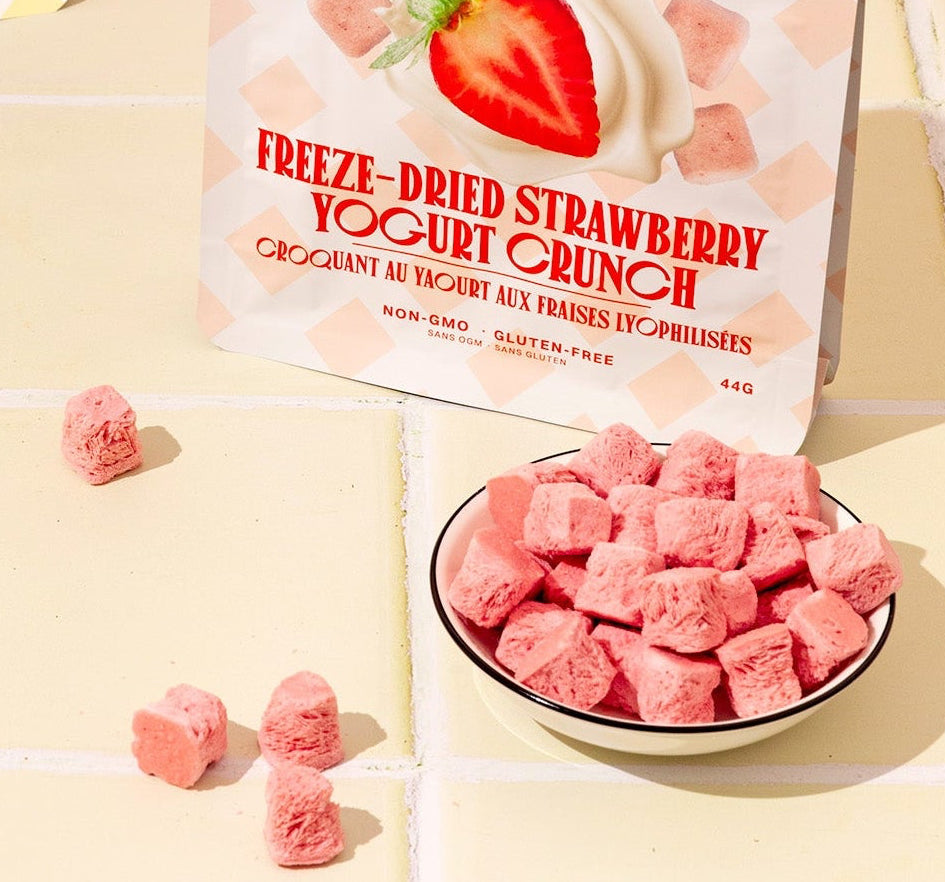 Freeze Dried Strawberry Yogurt Crunch 44g
