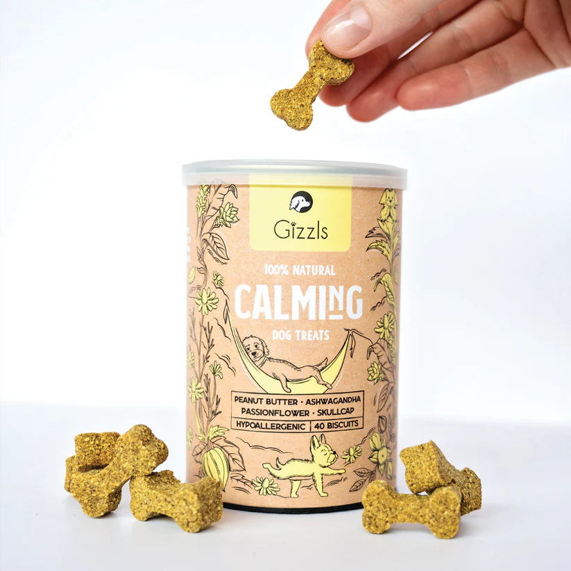 Gizzls 100% Natural Dog Treats for Calming