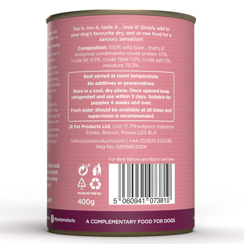 英國純野豬肉伴食罐頭 400g