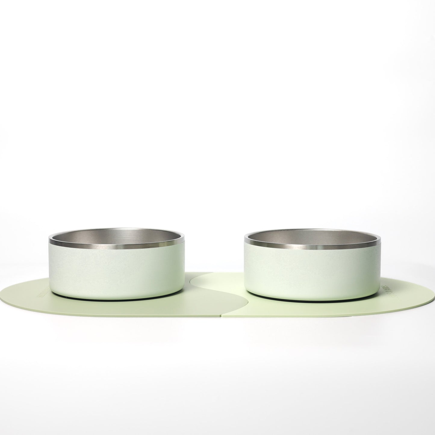 Pups & Bubs抹茶不鏽鋼碗拼圖餐墊套裝（預購）