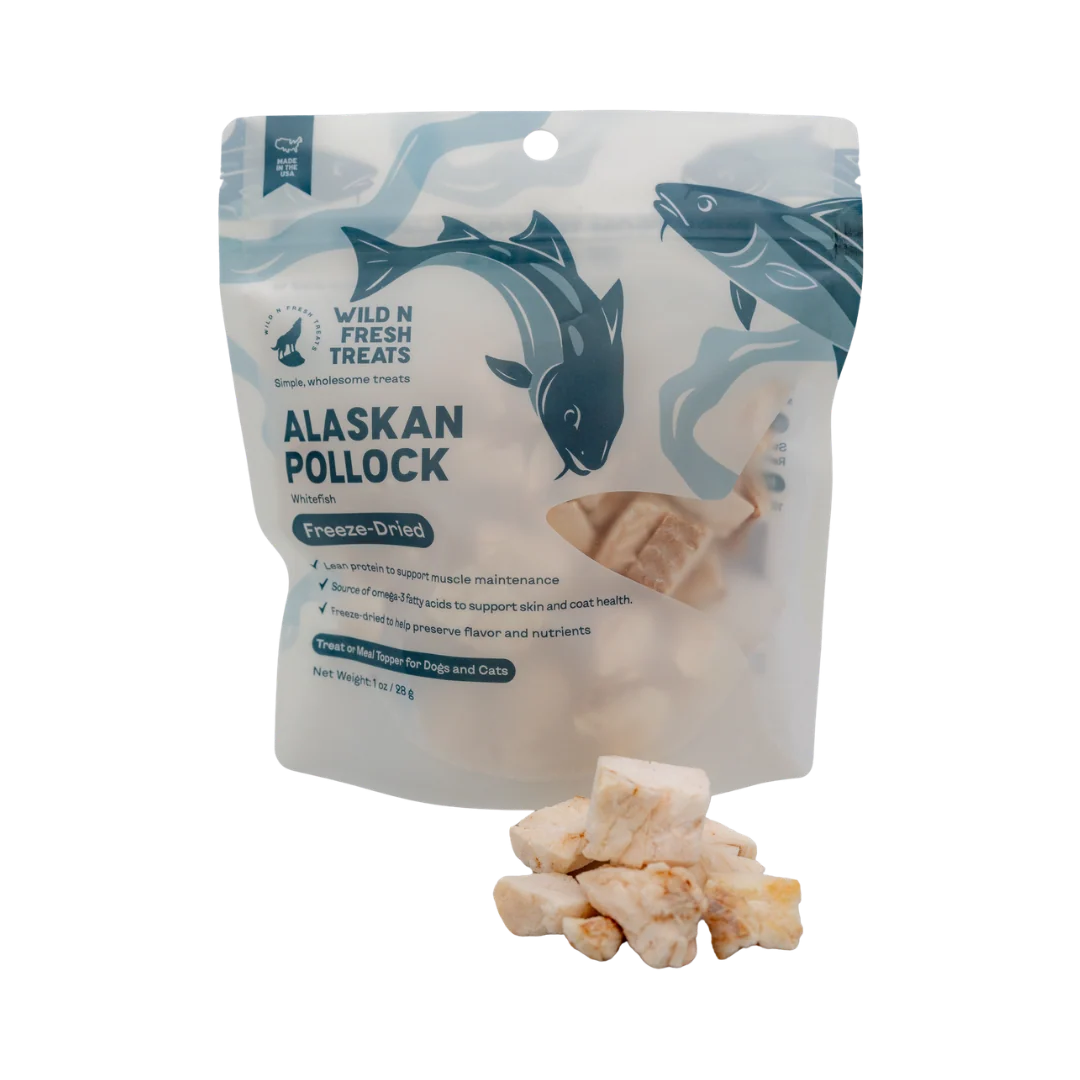 Freeze-Dried Alaskan Pollock 1oz