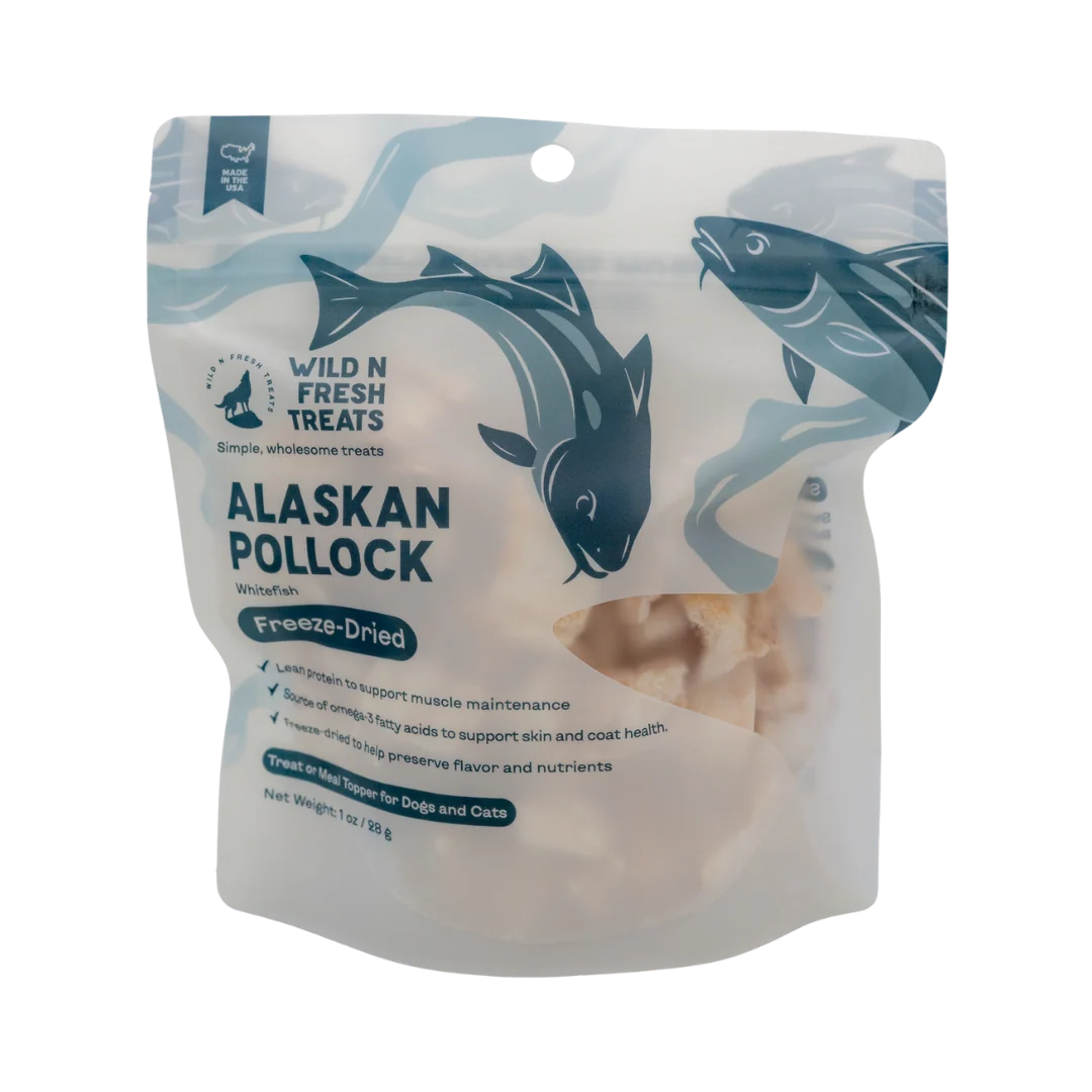 Freeze-Dried Alaskan Pollock 1oz