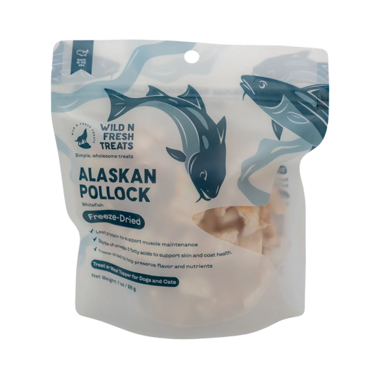 Freeze-Dried Alaskan Pollock 1oz