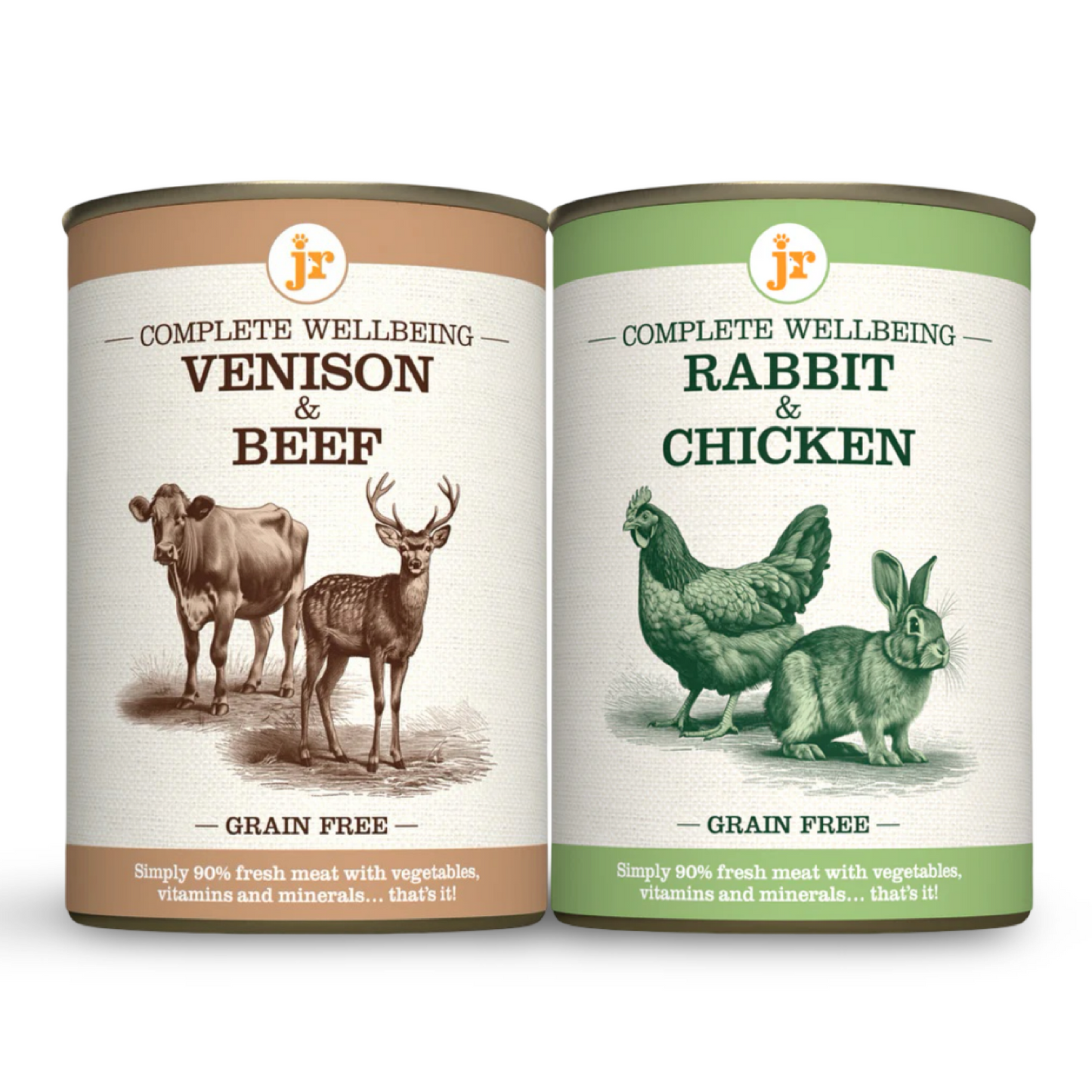 無穀物主食罐頭組合裝 2x400g