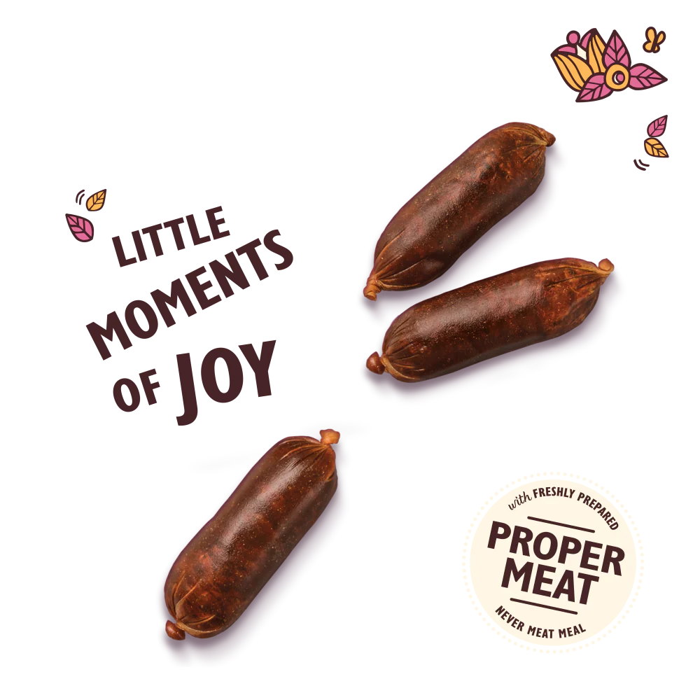 英國Lily’s Kitchen鴨肉鹿肉香腸狗狗零食70g