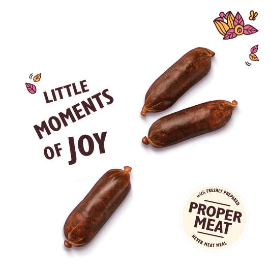 英國Lily’s Kitchen鴨肉鹿肉香腸狗狗零食70g