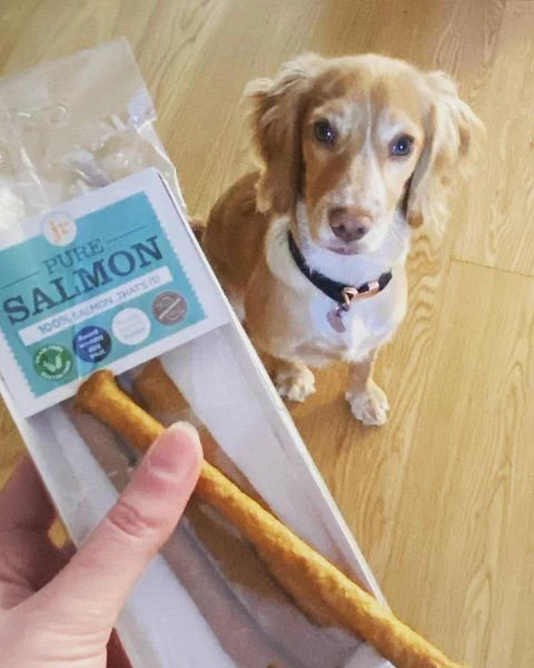 Pure Salmon Sticks 50g