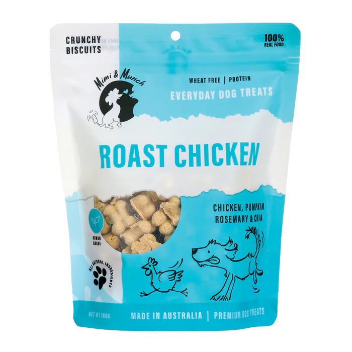 Roast Chicken Natural Dog Treats 90g