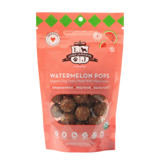 （預購) Lord Jameson西瓜味有機狗狗零食 170g